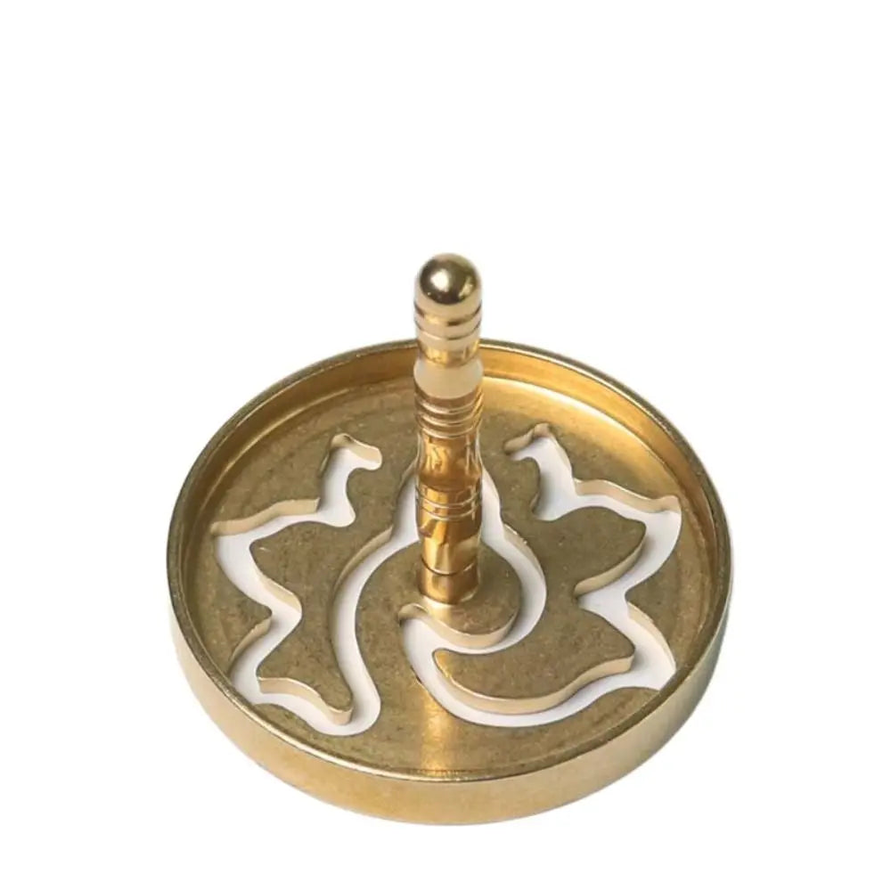 Lotus Fragrance Pressing Incense Mold – Copper Incense Seal for DIY Aromatherapy