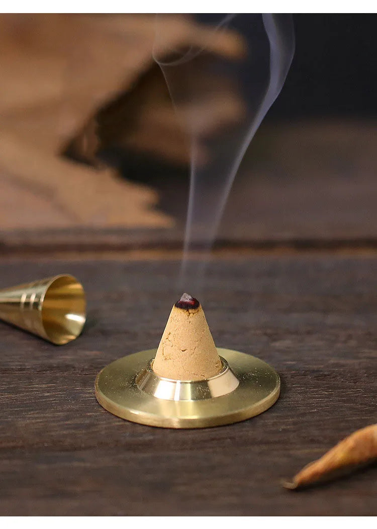 DIY Brass Incense Burner & Fragrance Crafting Kit – Complete Aromatherapy Set