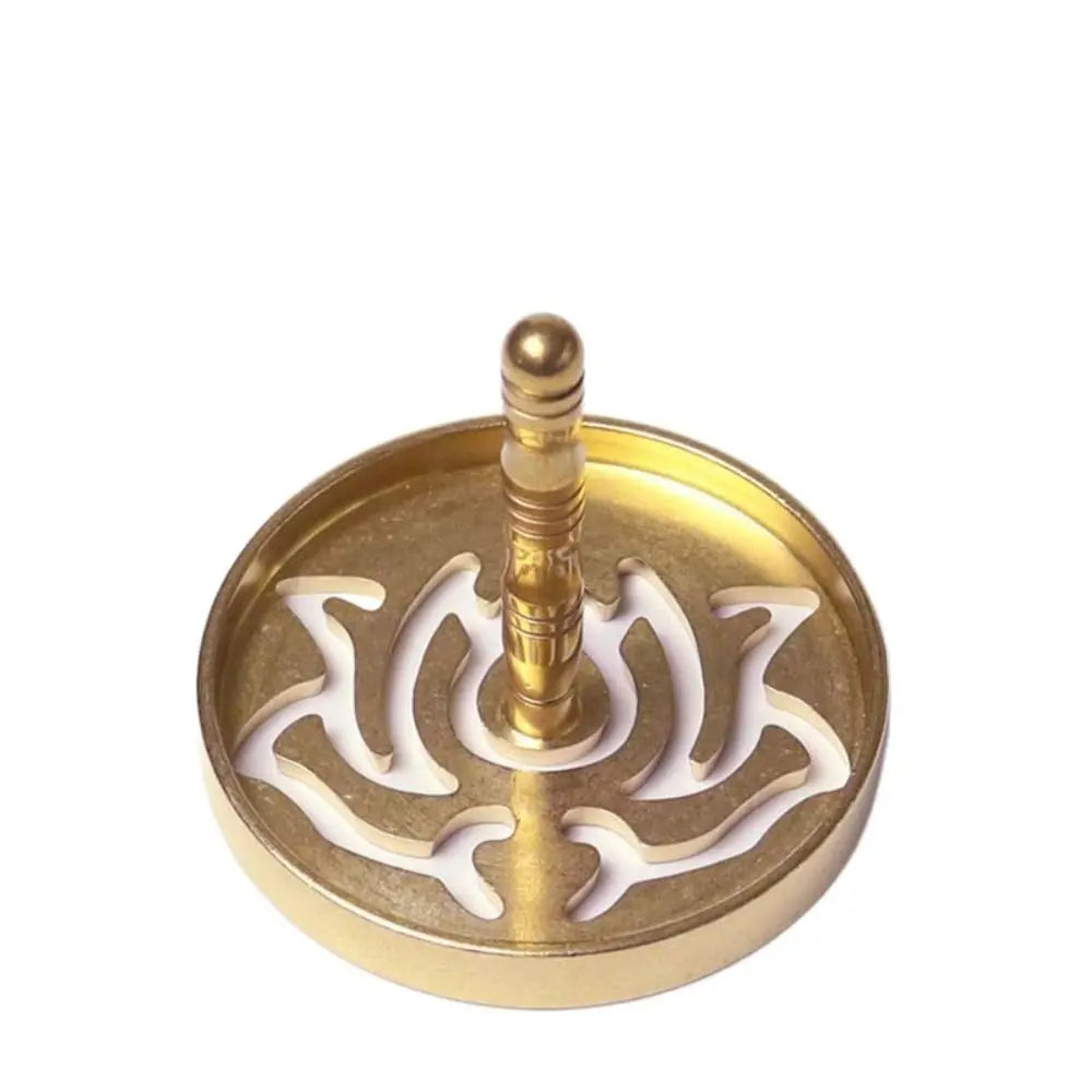 Lotus Fragrance Pressing Incense Mold – Copper Incense Seal for DIY Aromatherapy