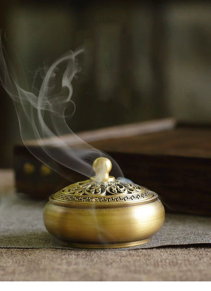 DIY Brass Incense Burner & Fragrance Crafting Kit – Complete Aromatherapy Set