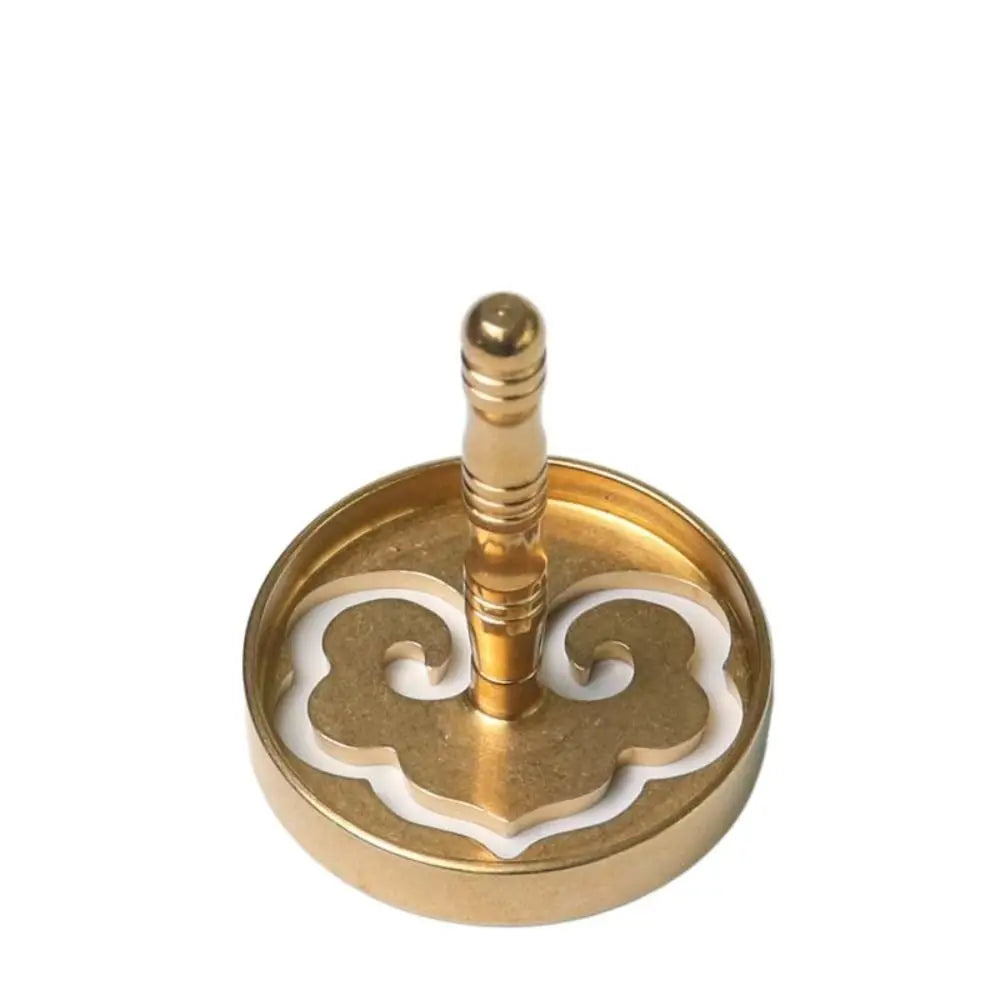 Lotus Fragrance Pressing Incense Mold – Copper Incense Seal for DIY Aromatherapy